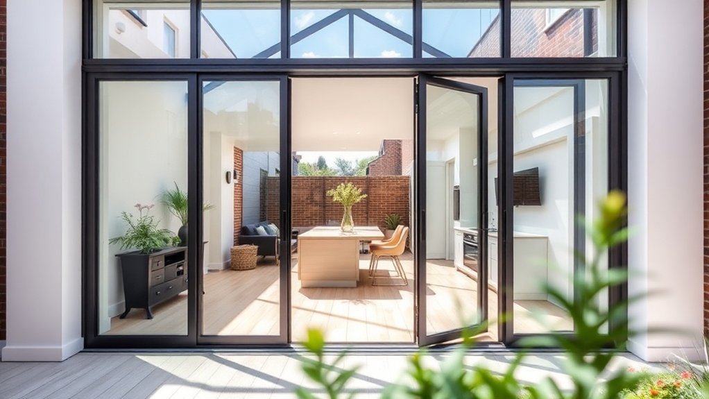 Bifold Door Glazing Archway