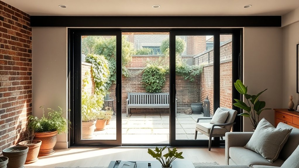 Bifold Wall to Garden Archway