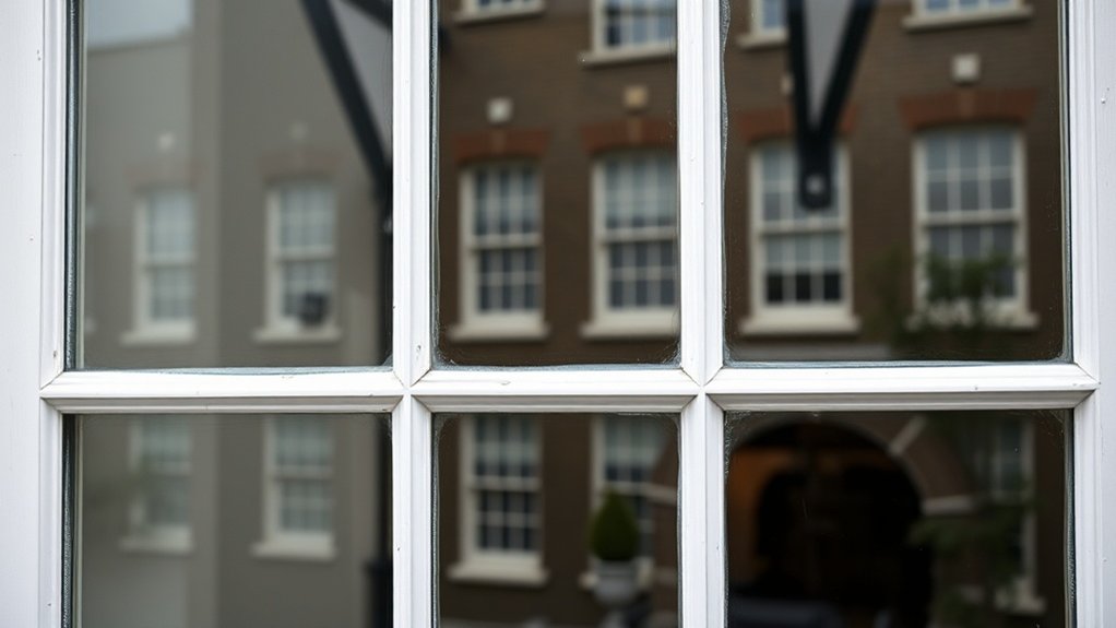 Georgian Bar Leaded Glass Archway