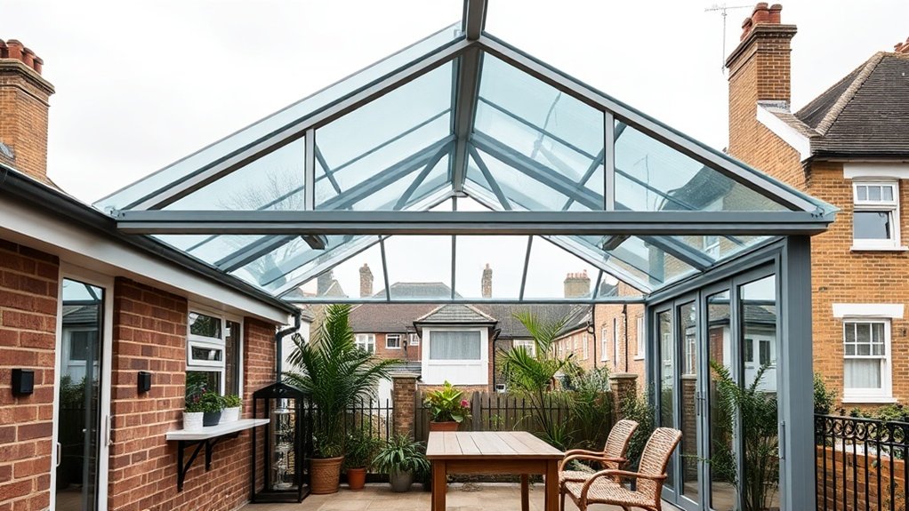 Lean-To Glazing Archway