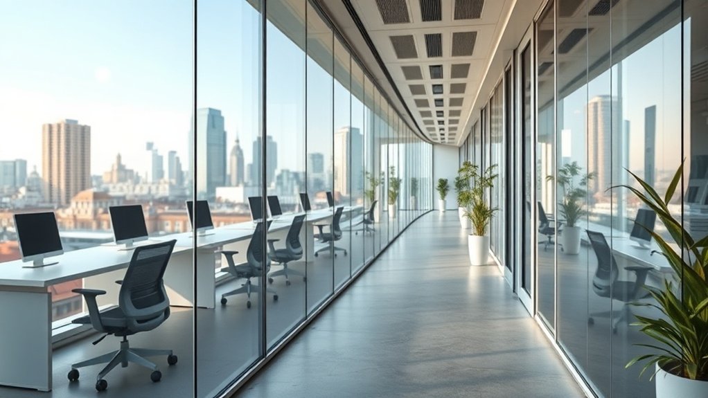 Office Glazing Archway