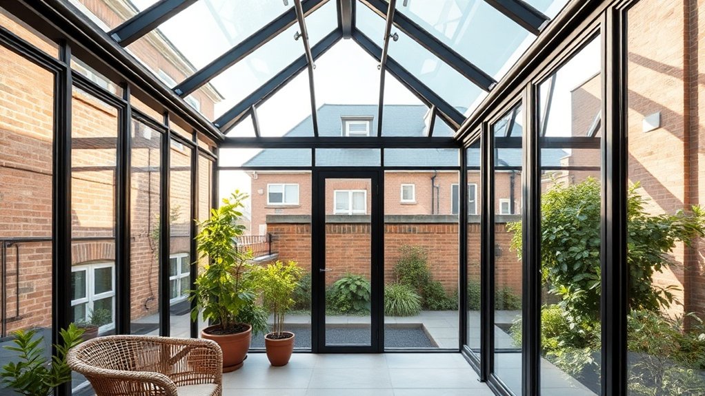 Orangery Glazing Archway