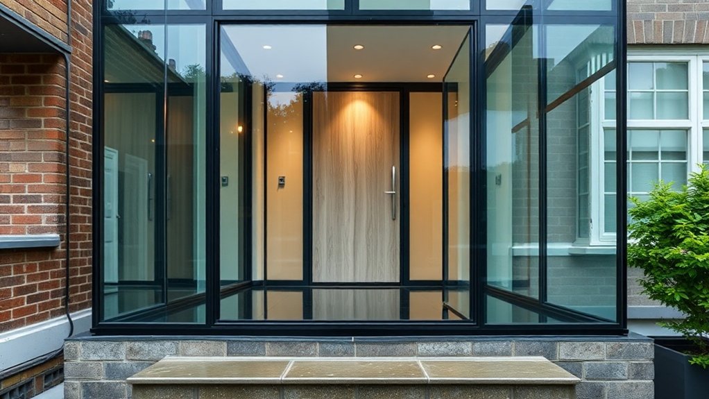 Porch Glazing Archway