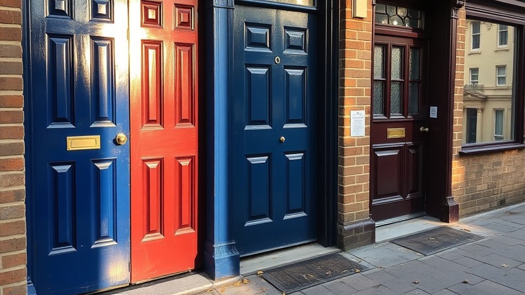 Shop Front Doors Archway