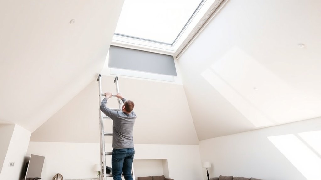 Skylight Blinds Installation Archway