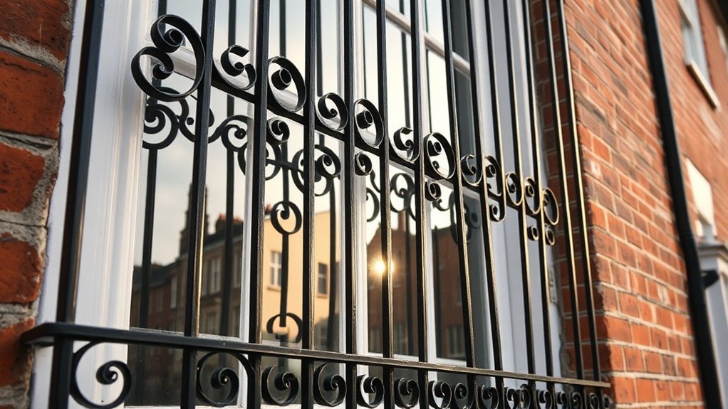 Window Security Bars Archway